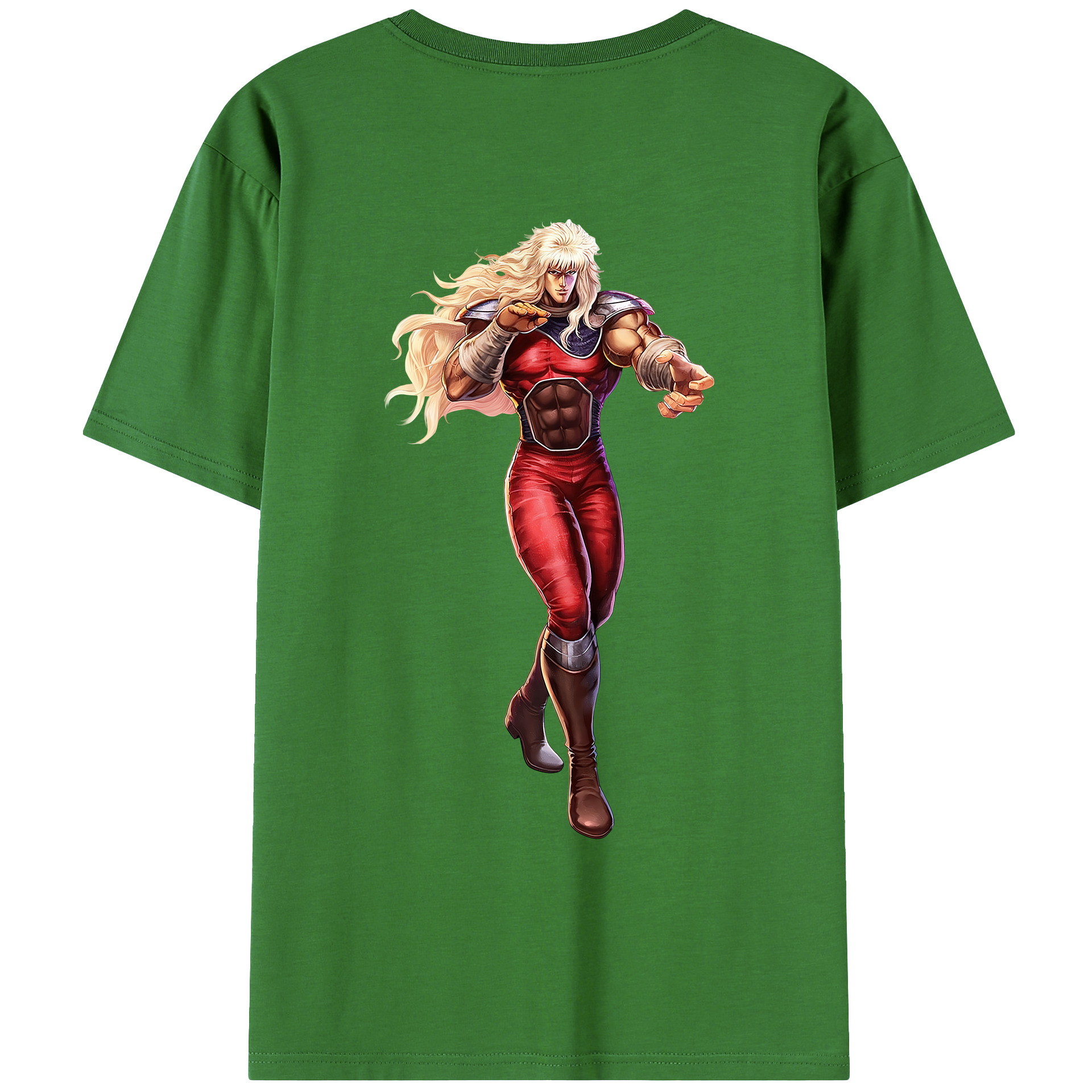 （画像用） 北斗の拳 Fist of the North Star レディース半袖Tシャツ(バックプリント)